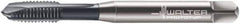 Walter-Prototyp - M4x0.70 Metric, 3 Flute, TiCN Finish, Powdered Metal Spiral Point Tap - Plug Chamfer, Right Hand Thread, 63mm OAL, 12mm Thread Length, 4.5mm Shank Diam, 6H Class of Fit, Series 7021366 - Exact Industrial Supply
