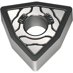 Walter - INGD3125 Grade IC807, 1/8" Cutting Width, Carbide Grooving Insert - TiAlN/TiN Finish, 1/4" Depth of Cut, Left Hand, 0.19mm Corner Radius - Industrial Tool & Supply