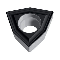 Walter - WOMX080408 D57 Grade WAK15 Carbide Indexable Drill Insert - TiCN/Al2O3/TiN Finish, Trigon, 12mm Inscribed Circle - Industrial Tool & Supply
