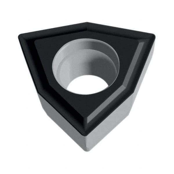 Walter - WOMX040304 B57 Grade WKP35S Carbide Indexable Drill Insert - TiCN/Al2O3/TiN Finish, Trigon, 1/4" Inscribed Circle - Industrial Tool & Supply