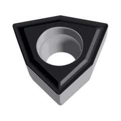 Walter - WOMX040304 B57 Grade WKP35S Carbide Indexable Drill Insert - TiCN/Al2O3/TiN Finish, Trigon, 1/4" Inscribed Circle - Industrial Tool & Supply