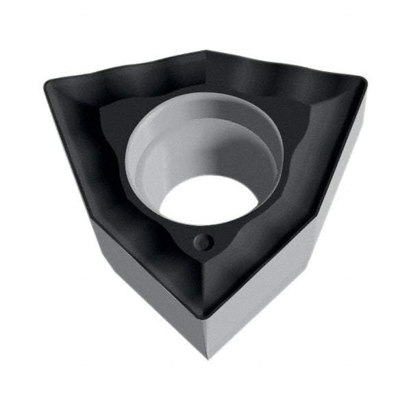 Walter - WOEX040304 E57 Grade WKP25S Carbide Indexable Drill Insert - TiCN/Al2O3/TiN Finish, Trigon, 1/4" Inscribed Circle - Industrial Tool & Supply