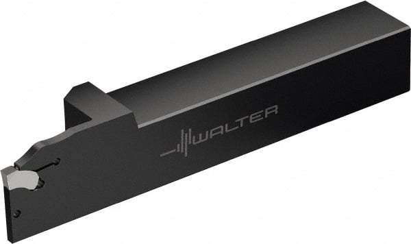 Walter - External Thread, 0.866" Max Depth of Cut, 4.9" OAL, Left Hand Indexable Grooving Cutoff Toolholder - 3/4" Shank Height x 3/4" Shank Width, SX-3.. Insert Style, G2012 Toolholder Style - Industrial Tool & Supply