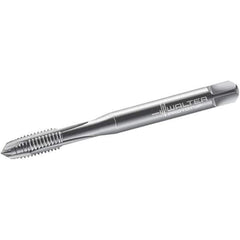 Walter-Prototyp - M8x1.25 Metric, 3 Flute, Bright Finish, Cobalt Spiral Point Tap - Plug Chamfer, Right Hand Thread, 90mm OAL, 18mm Thread Length, 8mm Shank Diam, 6H Class of Fit, Series N20219 - Exact Industrial Supply