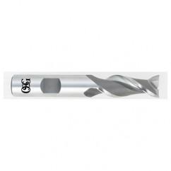 1 Dia. x 4-1/8 Overall Length 2-Flute Square End HSS-CO SE End Mill-Round Shank-Center Cutting-Uncoated - Industrial Tool & Supply