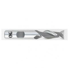 1 Dia. x 4-1/8 Overall Length 2-Flute Square End HSS-CO SE End Mill-Round Shank-Center Cutting-Uncoated - Industrial Tool & Supply