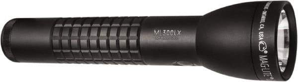 Mag-Lite - LED Bulb, 524 Lumens, Industrial/Tactical Flashlight - Black Aluminum Body, 2 D Alkaline Batteries Not Included - Industrial Tool & Supply