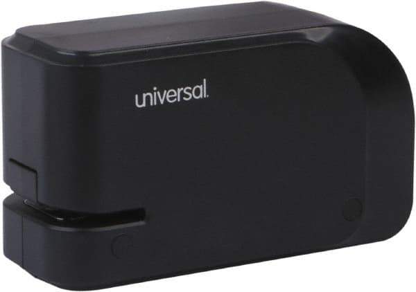 UNIVERSAL - 20 Sheet Electric Stapler - Black - Industrial Tool & Supply