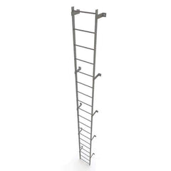 TRI-ARC - Rolling & Wall Mounted Ladders & Platforms Type: Fixed Ladder Style: Safety Cage - Industrial Tool & Supply