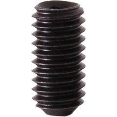 TE-CO - 1/2-13, Steel, Black Oxide Finish, Edge Clamp Screw - Industrial Tool & Supply