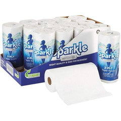 Georgia Pacific - Perforated Roll of 2 Ply White Paper Towels - 11" Wide - Industrial Tool & Supply