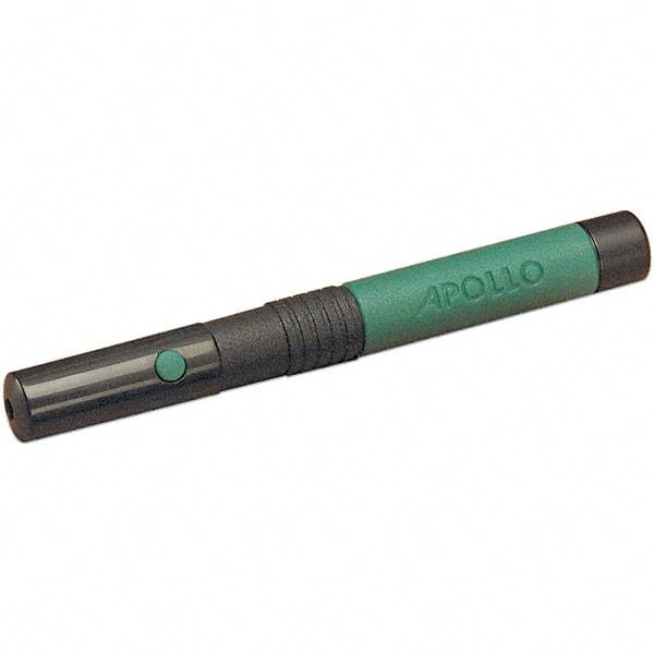 Quartet - Rubber & Metal Pen Size Laser Pointer - Jade Green, 2 AAA Batteries Included - Industrial Tool & Supply