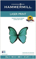 Hammermill - 8-1/2" x 14" White Copy Paper - Use with Laser Printers, Copiers - Industrial Tool & Supply