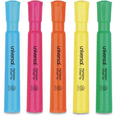 UNIVERSAL - Markers & Paintsticks Type: Highlighters Color: Assorted - Industrial Tool & Supply