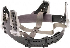 3M - Plastic Hard Hat Replacement Suspension - Pinlock Attachment, Black, Compatible with H-700 - Industrial Tool & Supply