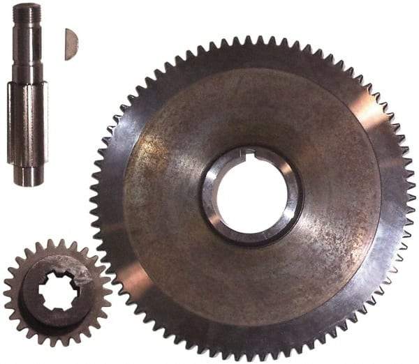 Bridgeport - Spindle Bull Gear Assembly - Step Pulley Top Housing, 1 HP B Series Mills - Industrial Tool & Supply