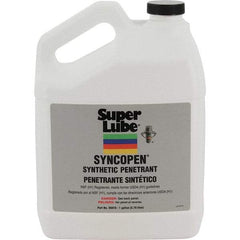 Synco Chemical - 1 Gal Bottle Synthetic Penetrant - Translucent Brown, -10°F to 180°F, Food Grade - Industrial Tool & Supply