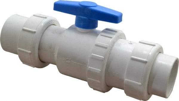 Little Giant Pumps - 2" PVC Check Valve - Inline, Union - Industrial Tool & Supply