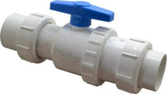 Little Giant Pumps - 2" PVC Check Valve - Inline, Union - Industrial Tool & Supply