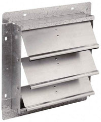 Fantech - 48 x 48" Square Motorized Dampers - 49" Rough Opening Width x 49" Rough Opening Height, For Use with 1SDE48, 1SDS48, 1MDE48, 1HDE48 - Industrial Tool & Supply