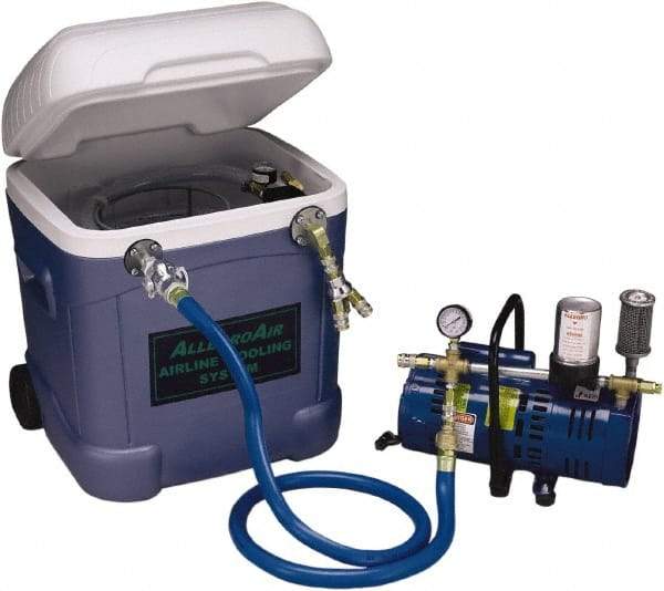 Allegro - Low Pressure Airline Cooling System - Blue & White, For SAR Systems, Compatible with Ambient Air Pump - Industrial Tool & Supply