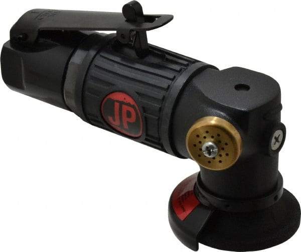 PRO-SOURCE - 2" Wheel Diam, 20,000 RPM, Pneumatic Angle & Disc Grinder - 3/8-24 Spindle, 4 CFM, Side Exhaust - Industrial Tool & Supply
