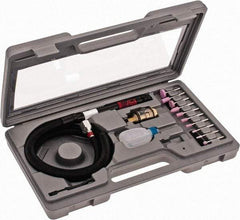 PRO-SOURCE - 15 Piece, Pencil Grinder Kit - 54,000 RPM - Industrial Tool & Supply