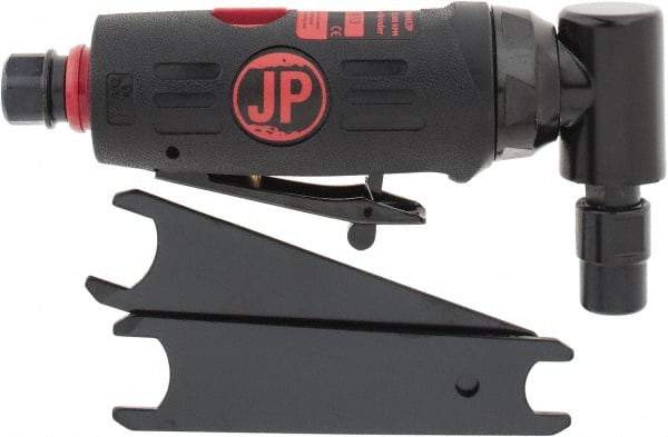 PRO-SOURCE - 1/4" Collet, Angle Handle, Air Angle Die Grinder - 20,000 RPM, Rear Exhaust, 4 CFM, 0.3 hp, 90 psi, 1/4 NPT Inlet - Industrial Tool & Supply