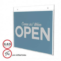 Deflect-o - Display & Organizer Accessories Type: Sign Holder For Use With: Signs - Industrial Tool & Supply