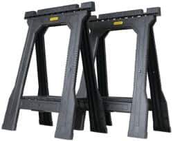 Stanley - 23" High x 5" Wide x 32" High Twinpack Sawhorse - For Use with 2 x 4 in Construction Applications - Industrial Tool & Supply
