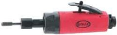 Sioux Tools - 1/4" Collet, Straight Handle, Straight Air Die Grinder - 18,000 RPM, Rear Exhaust, 23 CFM, 0.5 hp, 6.21 bar, 1/4 NPT - Industrial Tool & Supply