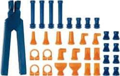 Loc-Line - 1/4" Hose ID, Coolant Hose Lathe Adapter Kit - For Loc-Line Modular Hose Systems - Industrial Tool & Supply