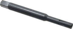 LMT - 5/16 Inch Compatible Head Diameter, 0.318 Inch Shank Diameter, 0.238 Inch Square, 3.543 Inch Overall Length, Replaceable Tip Thread Forming Tap - 1.378 Inch Max Tapping Depth - Industrial Tool & Supply