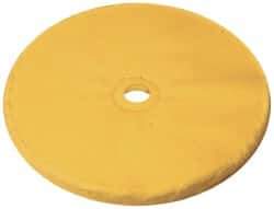 Osborn - 8" Diam x 1/4" Thick Unmounted Buffing Wheel - 30 Ply, Loose Sewn, 1" Arbor Hole, Soft Density, Soft Grade - Industrial Tool & Supply