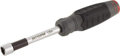 Proto - 11mm Hollow Shaft Nutdriver - Ergonomic Handle, 9-1/4" OAL - Industrial Tool & Supply