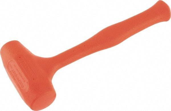 Proto - 48 oz Head 2-1/2" Face Diam Urethane Dead Blow Hammer - 13.0469" OAL, Urethane Handle - Industrial Tool & Supply