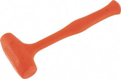 Proto - 28 oz Head 2" Face Diam Urethane Dead Blow Hammer - 12" OAL, Urethane Handle - Industrial Tool & Supply
