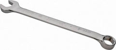 Proto - 1-1/4" 6 Point Combination Wrench - 15° Offset Angle, 16-59/64" OAL, Steel, Chrome Finish - Industrial Tool & Supply