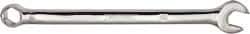 Proto - 8mm 6 Point Combination Wrench - 15° Head Angle, 5-27/64" OAL, Steel, Chrome Finish - Industrial Tool & Supply