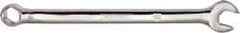 Proto - 9mm 6 Point Combination Wrench - 15° Head Angle, 5-43/64" OAL, Steel, Chrome Finish - Industrial Tool & Supply