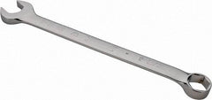 Proto - 1-3/16" 6 Point Combination Wrench - 15° Offset Angle, 15-7/8" OAL, Steel, Chrome Finish - Industrial Tool & Supply