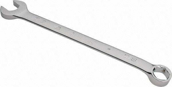 Proto - 7/8" 6 Point Combination Wrench - 15° Head Angle, 12-35/64" OAL, Steel, Chrome Finish - Industrial Tool & Supply