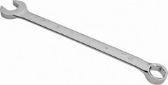 Proto - 7/8" 6 Point Combination Wrench - 15° Head Angle, 12-35/64" OAL, Steel, Chrome Finish - Industrial Tool & Supply