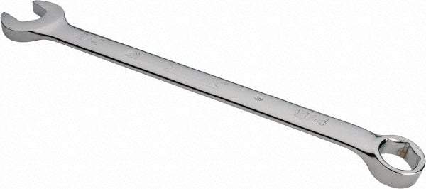 Proto - 3/4" 6 Point Combination Wrench - 15° Head Angle, 11-1/32" OAL, Steel, Chrome Finish - Industrial Tool & Supply
