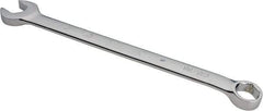 Proto - 11/16" 6 Point Combination Wrench - 15° Offset Angle, 10-1/8" OAL, Steel, Chrome Finish - Industrial Tool & Supply
