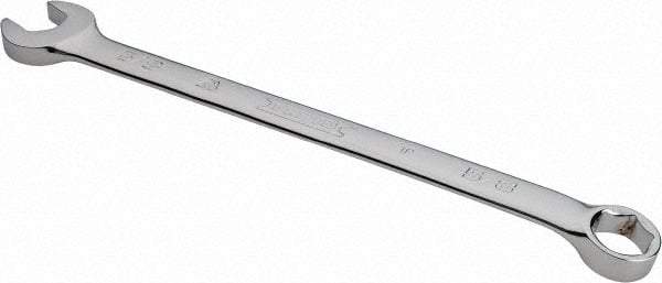 Proto - 5/8" 6 Point Combination Wrench - 15° Offset Angle, 9-13/32" OAL, Steel, Chrome Finish - Industrial Tool & Supply