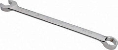 Proto - 5/8" 6 Point Combination Wrench - 15° Offset Angle, 9-13/32" OAL, Steel, Chrome Finish - Industrial Tool & Supply