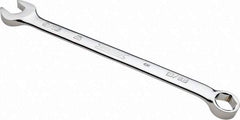 Proto - 9/16" 6 Point Combination Wrench - 15° Offset Angle, 8-5/8" OAL, Steel, Chrome Finish - Industrial Tool & Supply