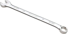 Proto - 7/16" 6 Point Combination Wrench - 15° Head Angle, 6-29/64" OAL, Steel, Chrome Finish - Industrial Tool & Supply