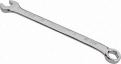 Proto - 11/32" 6 Point Combination Wrench - 15° Head Angle, 5-43/64" OAL, Steel, Chrome Finish - Industrial Tool & Supply